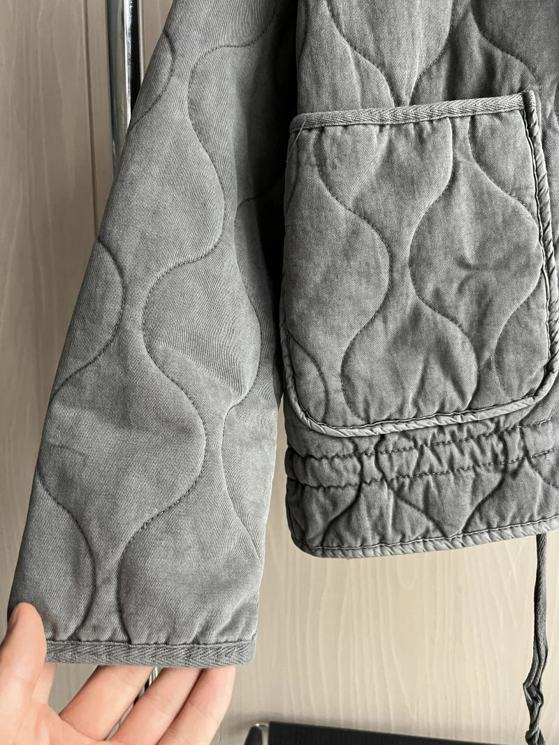 Women's Quilted Jacket for Autumn Everyday Outdoor Wear