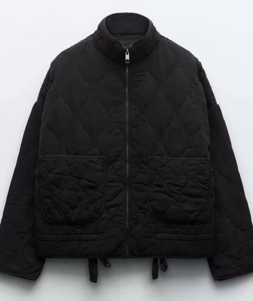 Women's Quilted Jacket for Autumn Everyday Outdoor Wear