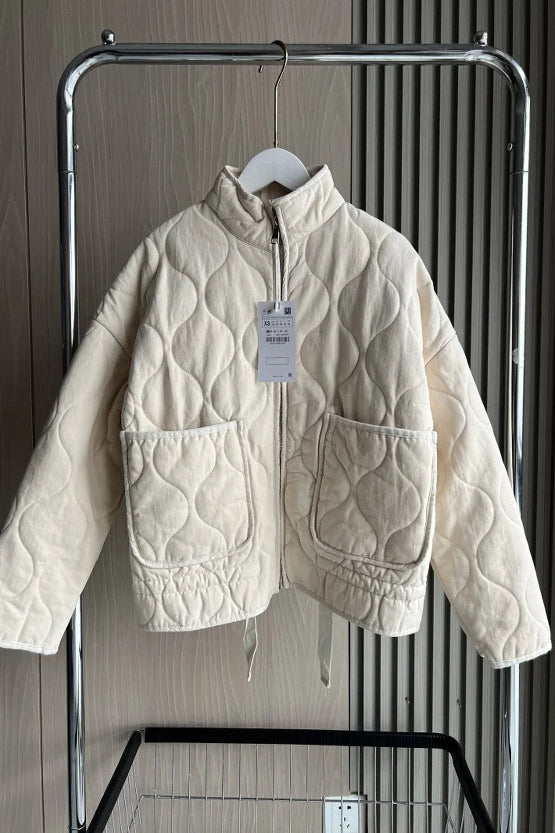 Women's Quilted Jacket for Autumn Everyday Outdoor Wear