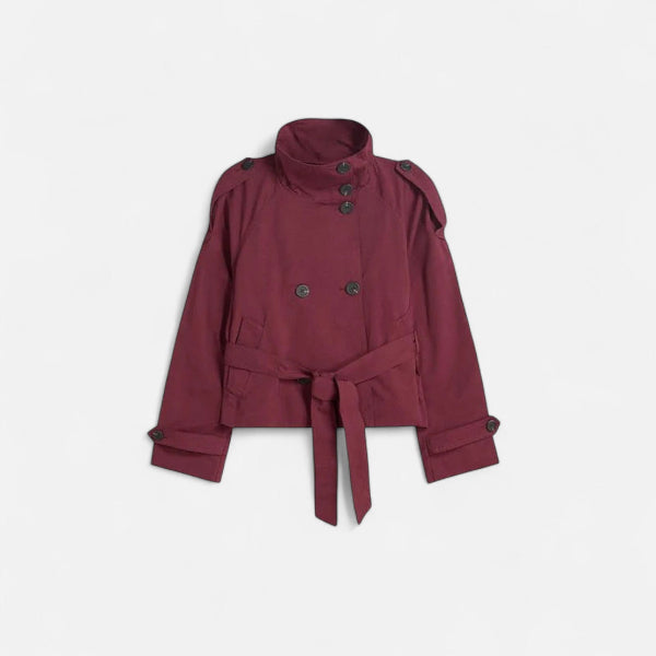 Women's Structured Jacket for Autumn Winter Wear