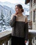 Women's Turtleneck Sweater for Autumn Winter Everyday Wear