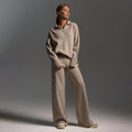 Women's Two Piece Knit Set for Autumn Wear