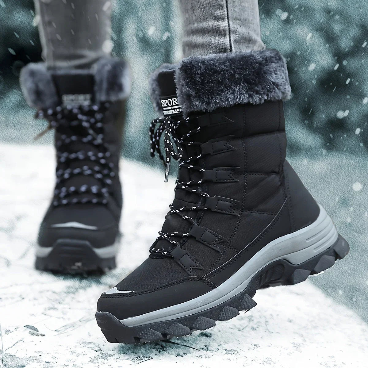 Women's Winter Ankle Boots for Everyday Outdoor Seasonal Wear