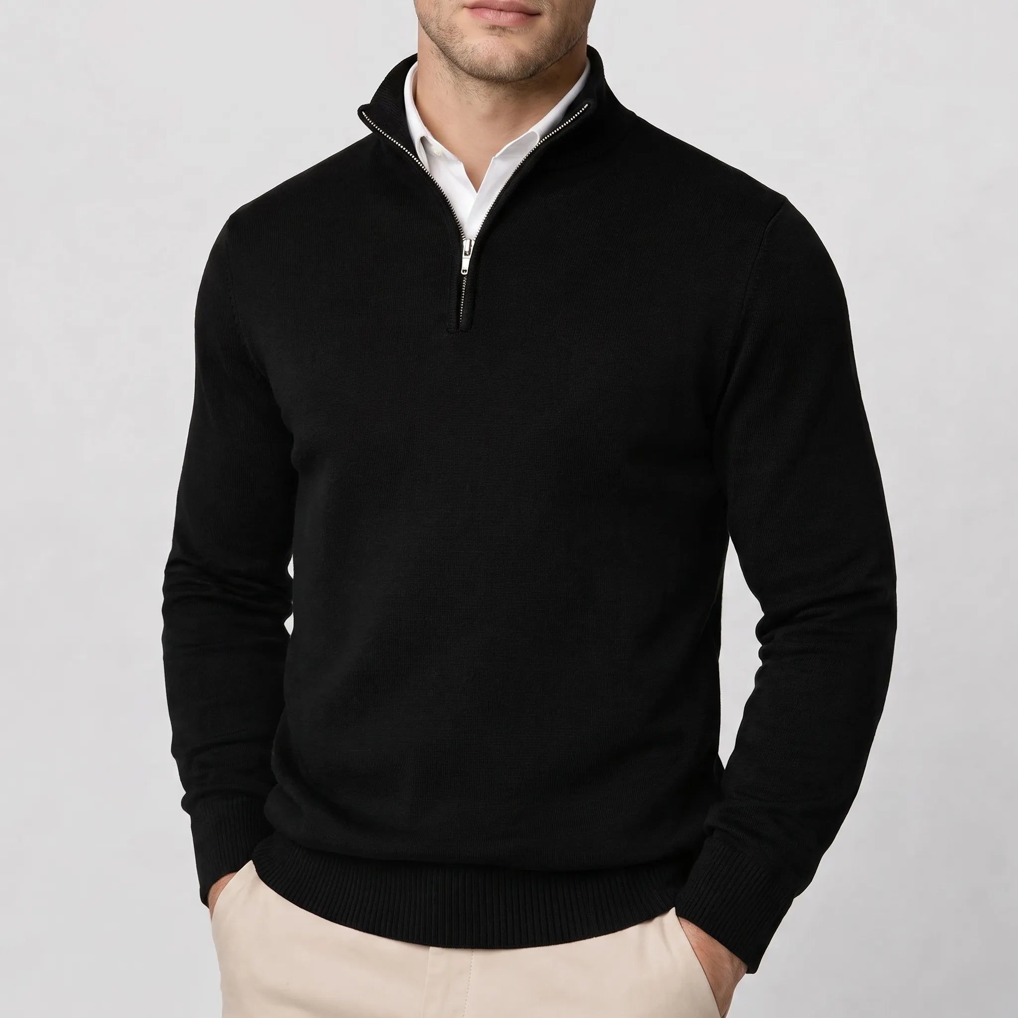 ZipKnit - Men's Half Zip Jumper